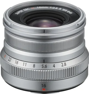 Zdjęcie produktu dla Fujifilm FUJINON XF16mmF2.8 R WR, Szeroki obiektyw, 10/8, Fujifilm XF