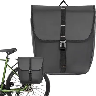 Zdjęcie produktu dla Wzmocniony plecak rowerowy – wodoodporny materiał – 20 l – szary – torba rowerowa