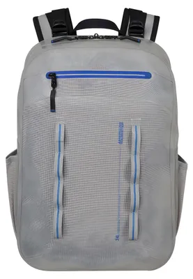 Imagen del producto de American Tourister mochila para el portátil mochila con compartimento para ordenador portátil Colourdry Backpack 15,6" 24L Glacial Silver gris