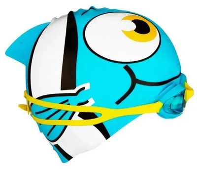Produktbild von Waimea Schwimmbrille + Badekappe Blau  Kinder Blau One Size
