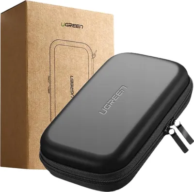 Immagine prodotto di Ugreen 40707 storage drive case Pouch case EVA (Ethylene Vinyl Acetate) Black