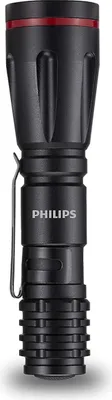 Zdjęcie produktu dla Philips SFL1001P/10, Latarka na przycisk, Czarny, IPX4, LED, AA, Alkaliczny