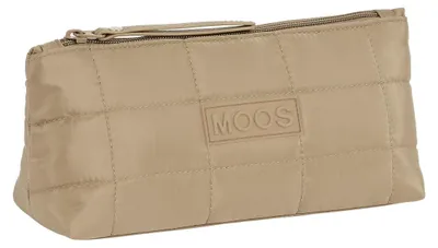 Productafbeelding van Reistas Moos Camel, bruin, met padding, 23 x 12 x 8 cm