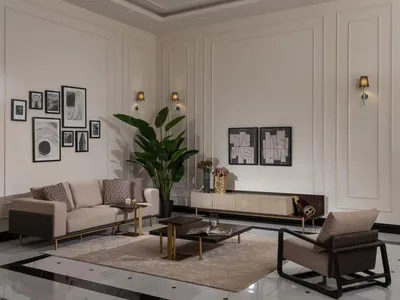 Obrázok produktu pre Komplette Wohnzimmer Sofa Couchtische 6tlg Stoffsofa Beige Holz Modern