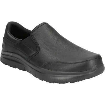 Produktbild von Skechers Sneaker FLEX ADVANTAGE SR Bronwood, Glattleder, Schwarz, Herren
