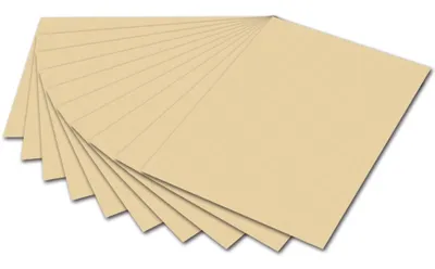 Produktbild von Folia Paper - Fotokarton Folia 2Z 50x70cm 300gr Nr10 Chamois | Außenschachtel ein 10 Stück