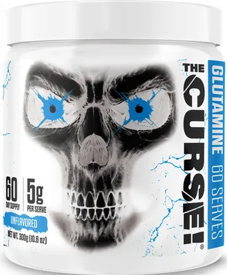 Produktbild von JNX Sports The Curse! Glutamine (300g) Unflavoured - Aminosäuren - Glutamin
