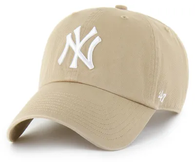 Produktbild von '47 Brand MLB Clean Up Strapback Cap New York Yankees khaki