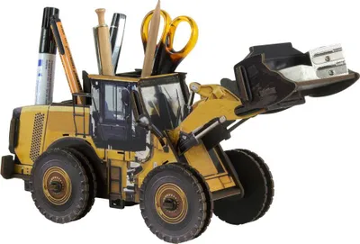 Produktbild von Werkhaus Stiftebox Radlader mit Schaufelfach, Handyablage und Stecksystem