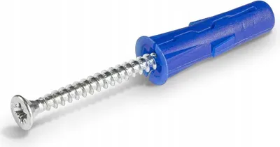 Zdjęcie produktu dla KOŁKI UNIWERSALNE KOŁEK UNIWERSALNY 8x32mm Z WKRĘTEM 4,5x40mm op. 8 SZTUK