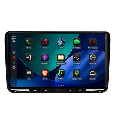 Immagine prodotto di Autoradio Android da 9'' con 64 GB per VW Golf 5 6 Passat B6 B7 con CarPlay, navigazione Android Auto e Bluetooth