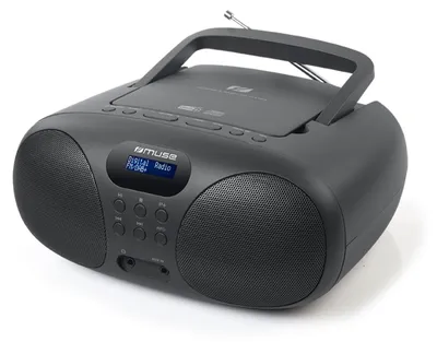 Zdjęcie produktu dla Muse MD-208 DB, Czarny, Przenośny odtwarzacz CD