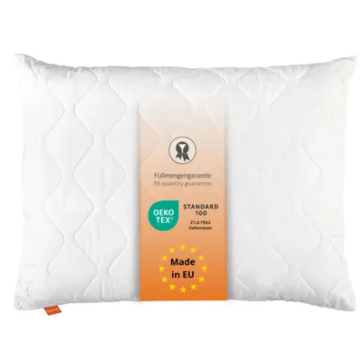 Produktbild von Kopfkissen 70 x 90 cm, Polster, 100% Mikrofaser, für Allergiker geeignet, sleepling Basic 100