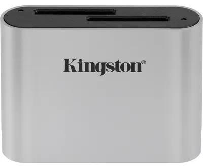 Immagine prodotto di Kingston WFS-SD Card Reader USB3.2 Kingston Dual-Slot SDHC/SDXC Card-Reader
