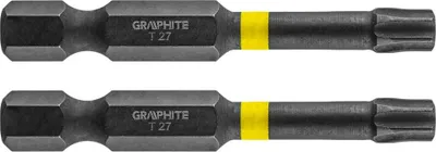 Obrázek produktu pro GRAPHITE Rázové bity TX27 x 50 mm, 2 ks.