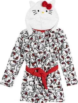 Productafbeelding van Cerda Group Hello Kitty badjas, wit, voor kinderen van 8 jaar, kleur: wit, voor kinderen van 8 jaar