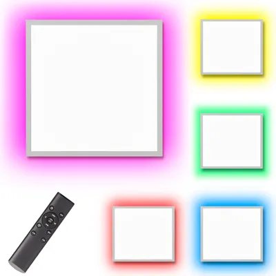 Produktbild von LED Panel 15W Warmweiß / Kaltweiß Mood RGB Hintergrundbeleuchtung Fernbedienung 45x45 cm
