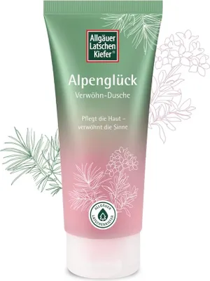 Productafbeelding van Allgäuer Latschenkiefer Alpenglück: Verwennerende douchegel, 200 ml