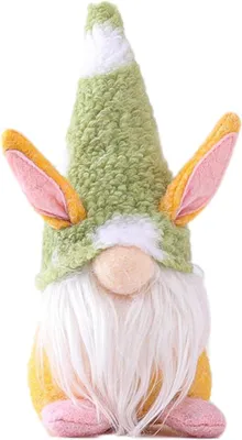 Produktbild von Osterhasen-Dekoration, Osterdekoration – Osterzwerg-Dekorationen, gesichtsloser Osterhasen-Zwerg-Dekoration, Osterhasen-Puppe für Party-Spielzeug-Dekoration