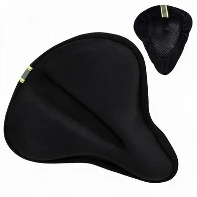 Immagine prodotto di Copertura in gel per sella da bicicletta, coprisella morbido, protezione per sella da bicicletta, dimensioni 28 x 24 cm