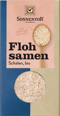 Produktbild von Flohsamenschalen 50 g - Hochwertige Ballaststoffe aus kontrolliertem Anbau
