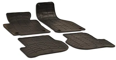 Produktbild von Gumarny Zubri Fußmatten Set Gummi für SKODA Octavia II Combi (1Z5) Vorne+Hinten