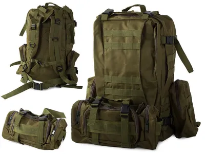 Obrázok produktu pre Verk 14279 Vojenský batoh 45 l zelený