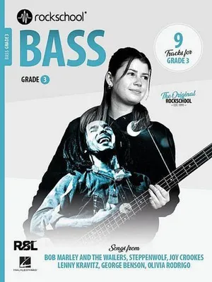 Produktbild von Rockschool Bass Musiklehrbuch Grade 3 2024