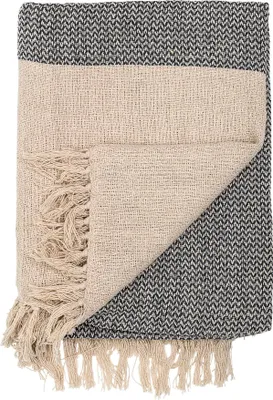 Obrázek produktu pro Bloomingville Matt Throw, šedá, recyklovaná bavlna
