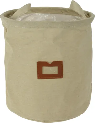 Immagine prodotto di Cestino in tessuto con finestra e manico, Ø 24 cm