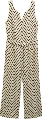 Produktbild von Tom Tailor Linen Slit Overall Beige 40 Frau Beige 40