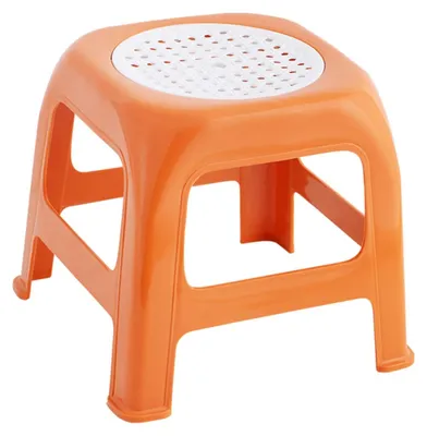 Obrázok produktu pre Protisklzová plastová stolička, 29,6 x 29,6 x 26,7 cm