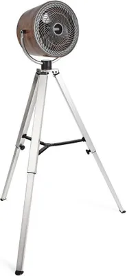 Produktbild von Nedis Dreibein Ventilator | Durchmesser: 250 mm | 3-Geschwindigkeitsstufen | Verstellbare Höhe | 45 W | Richtungsluftstrom | Holz NE550690535