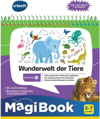 Produktbild von VTech - MagiBook - Lernstufe 3 - Wunderwelt der Tiere