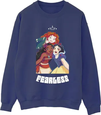 Produktbild von Disney - "Princess Fearless" Sweatshirt für Damen BI33163 (XXL) (Marineblau)