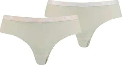 Produktbild von PUMA Damen Slip - Brazilian, Mikrofaser, 2er Pack Rosa M