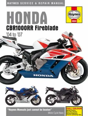 Obrázek produktu pro Honda CBR1000RR (04 -07)