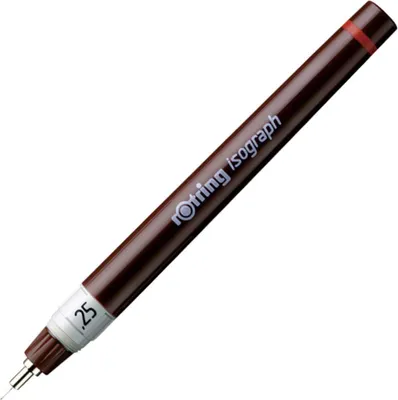 Produktbild von rotring Tuschefüller isograph 0,25 mm schwarz