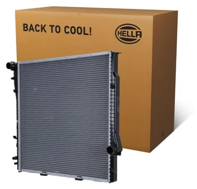 Produktbild von HELLA 8MK 366 300-531 Kühler Wasserkühler Motorkühler für BMW X5 (E53)