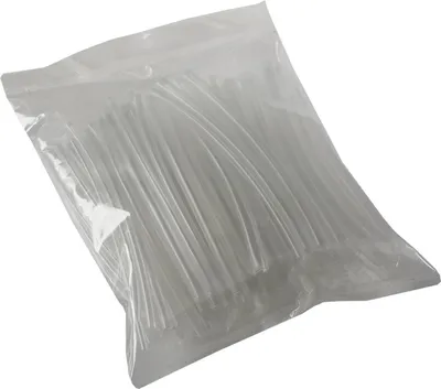 Produktbild von ChiliTec Schrumpfschlauch-Sortiment, 100-teilig in Sortimentstüte, transparent