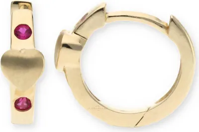 Produktbild von JuwelmaLux Kinder Creolen 333 Gold mit Zirkonia JL10-06-1690