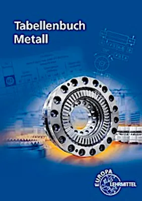 Immagine prodotto di Tabellenbuch Metall/ Ohne Formels.