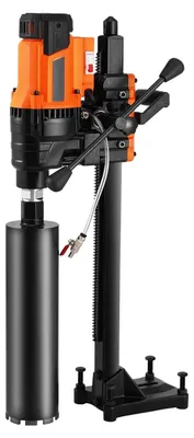 Imagen del producto de Máquina de perforación con broca de diamante - Taladro para hormigón - Taladro para hormigón - Broca de diamante para hormigón - Motor potente de 3200W