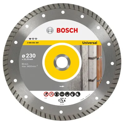 Zdjęcie produktu dla Bosch 2 608 602 395, Tarcza tnąca, Uniwersalne, Bosch, 2,22 cm, 15 cm, 2,5 mm