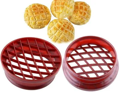 Productafbeelding van Ananasvormen van duurzaam kunststof - set van 2 - ideaal voor desserts - herbruikbaar