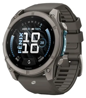 Immagine prodotto di Garmin Fenix 9 51mm Titanium Case Smartwatch Gps Con Cinturino Pabble Gray