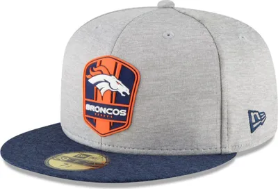 Produktbild von New Era -NFL- Denver Broncos Sideline Roade 2018 59Fifty Cap Grau 7