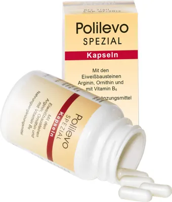 Obrázek produktu pro Polilevo speciální kapsle s argininem, ornitinem a vitaminem B6, 60 kapslí