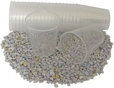 Produktbild von 300 Einmal-Medizinbecher Einnehmebecher Schnapsbecher transparent 30 ml