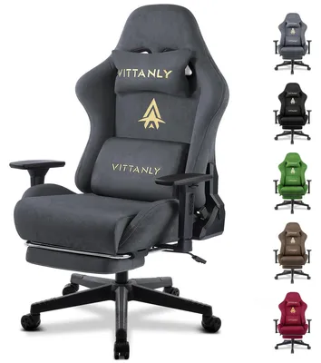 Immagine prodotto di Sedia da ufficio - Sedia da gaming - Sedia per ufficio - Sedia per computer - Sedia girevole - Schienale regolabile